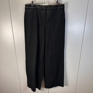 NWT J.Crew Remy Pant Womens Sz 8 Black Career Cropped Trouser Minimalist‎ Luxury